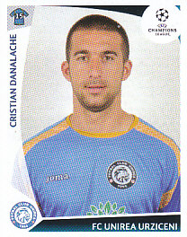 Cristian Danalache AFC Unirea Urziceni samolepka UEFA Champions League 2009/10 #479